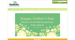 Desktop Screenshot of hanbooks.com